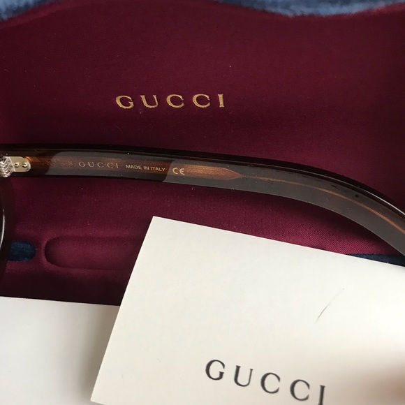 Gucci Women´s Tortoise Round Sunglasses